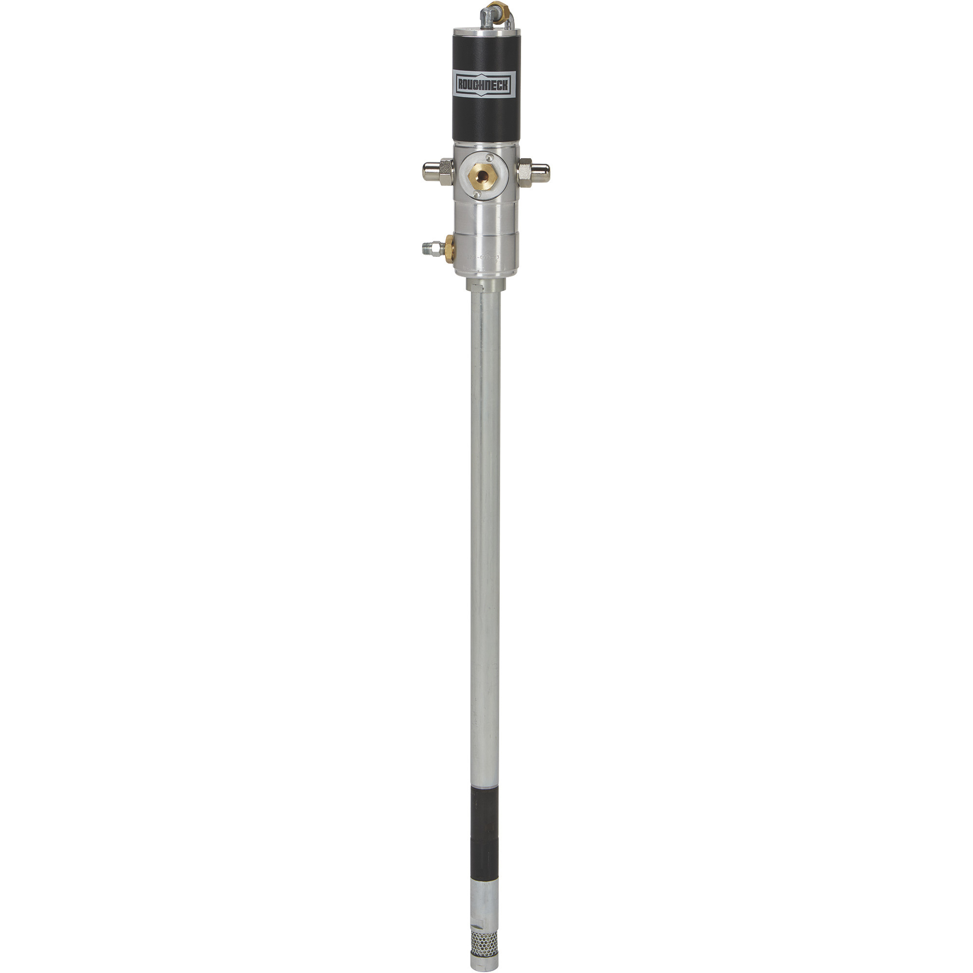 Roughneck Air-Operated Grease Pump, 50:1 Ratio, 150 PSI, Fits 120-Lb. Drums